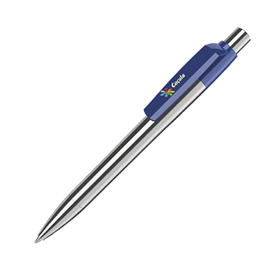 Maxema Metal Chrome Pen Black Ink - 4 Color Process
