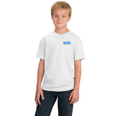 Port & Company® - Youth Essential Tee (White)